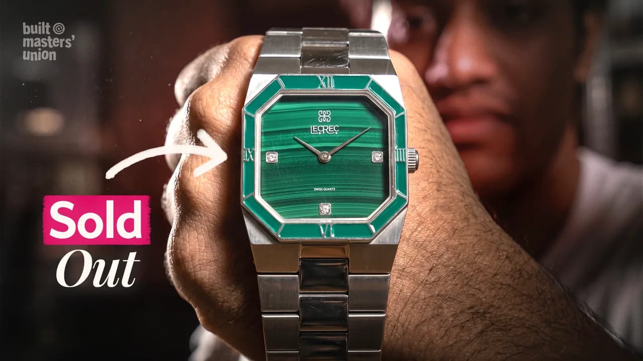 19 Year Olds Made ₹32,45,535 In 8 Mins Selling Stone Watches