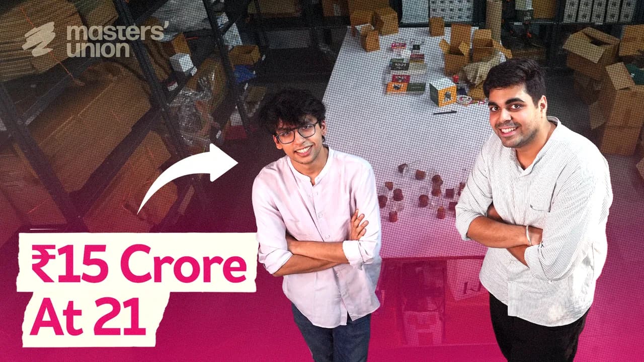 We Built a ₹15 Cr Perfume Brand at 21