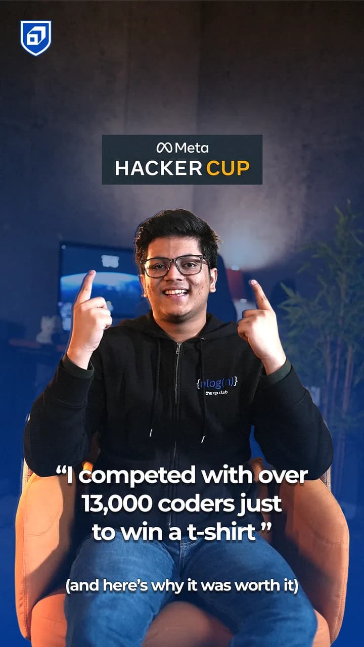 “I competed with over 13,000 coders just to win a t-shirt”